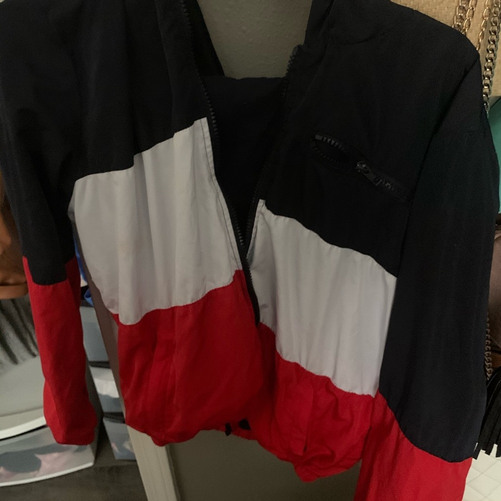 Wind breaker. Worn once